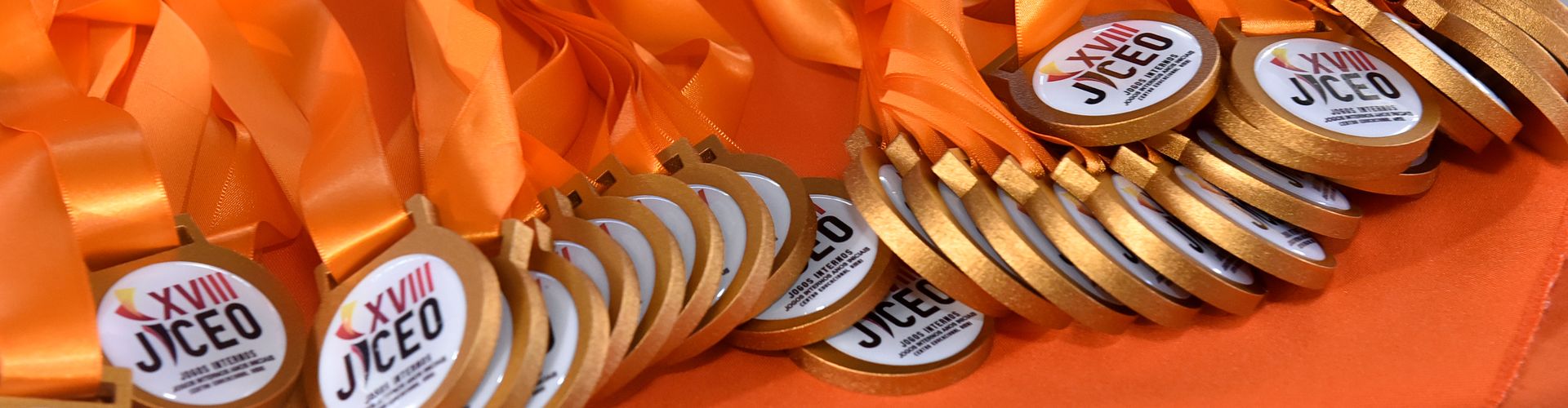 Medalhas do JICEO, os Jogos Internos do Centro Educacional OMNI